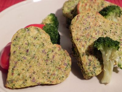 Zamilovaná brokolicová srdíčka