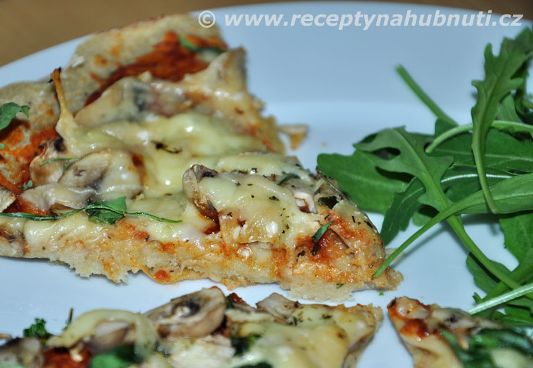 Bezlepková quinoa pizza