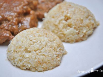 Květáková rýže (LCHF, keto, low carb)